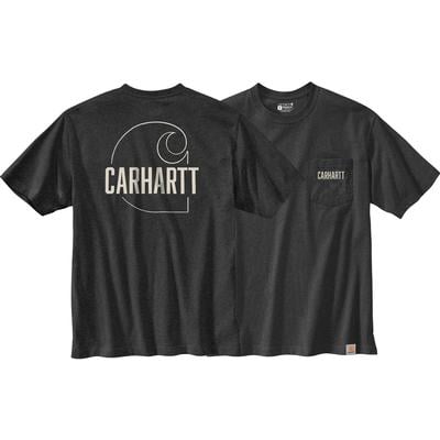 Carhartt Loose Fit Heavyweight Short-Sleeve Carhartt C Graphic T-Shirt Men's