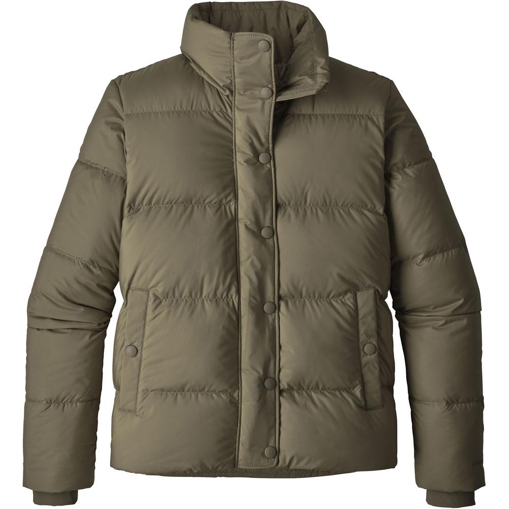 Patagonia, Buy Womens Silent Down Jacket - basin green online, Good As  Gold