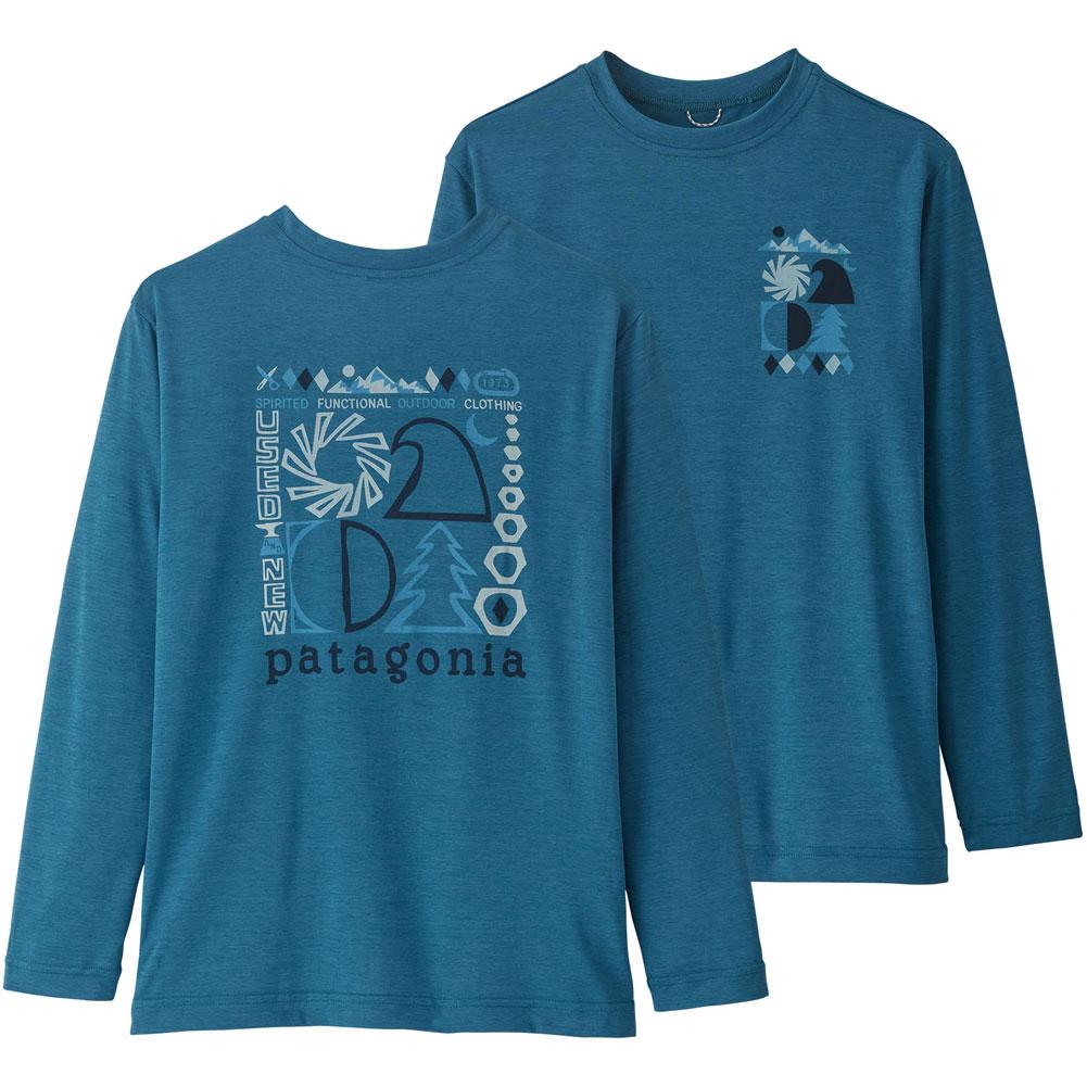 Patagonia Boys' Long-Sleeved Capilene Cool Daily T-Shirt L