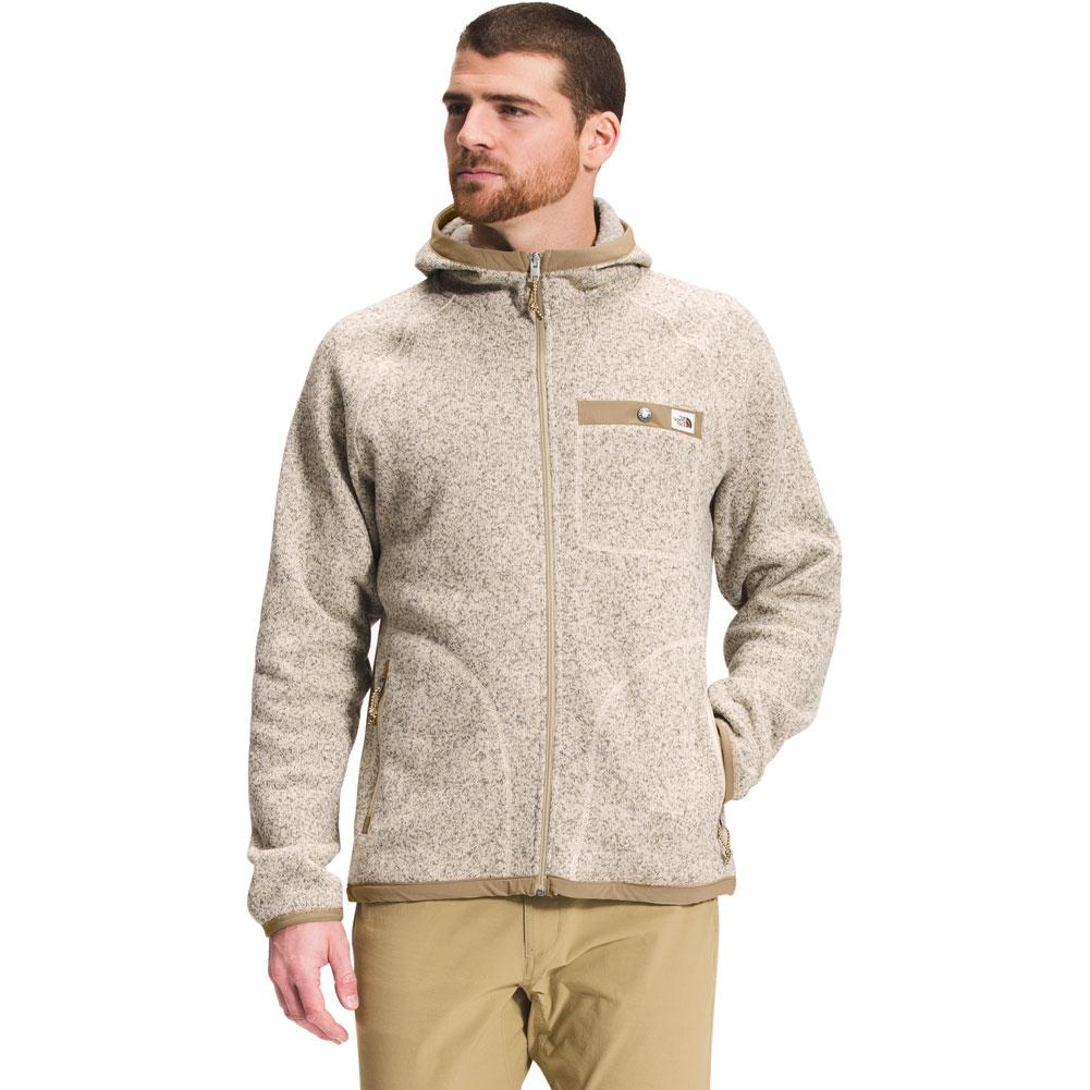 The North Face - Gordon Lyons Hoodie - LG Bleached Sand Heather