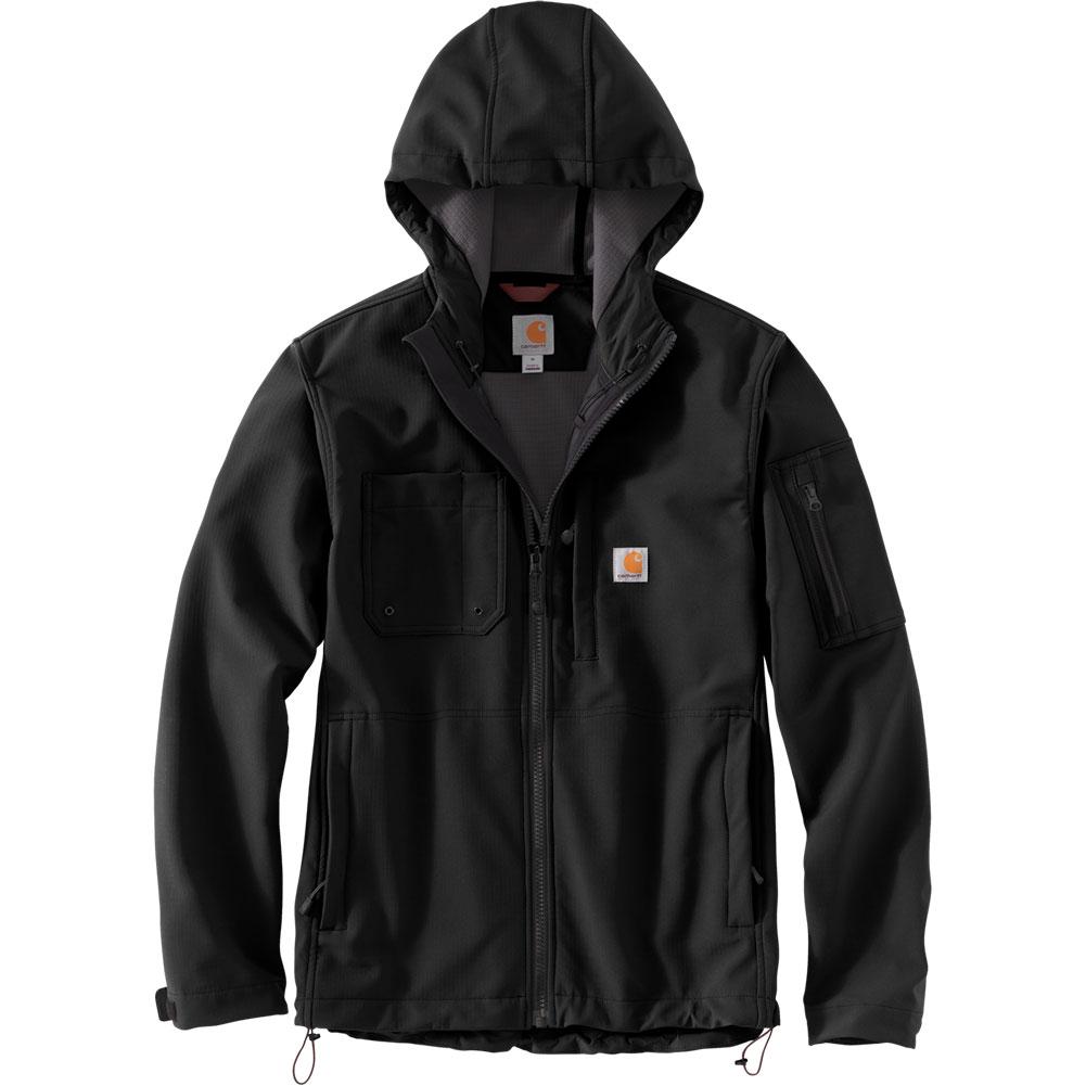 Carhartt Men's Rough Cut Hooded Jacket Tarmac XL