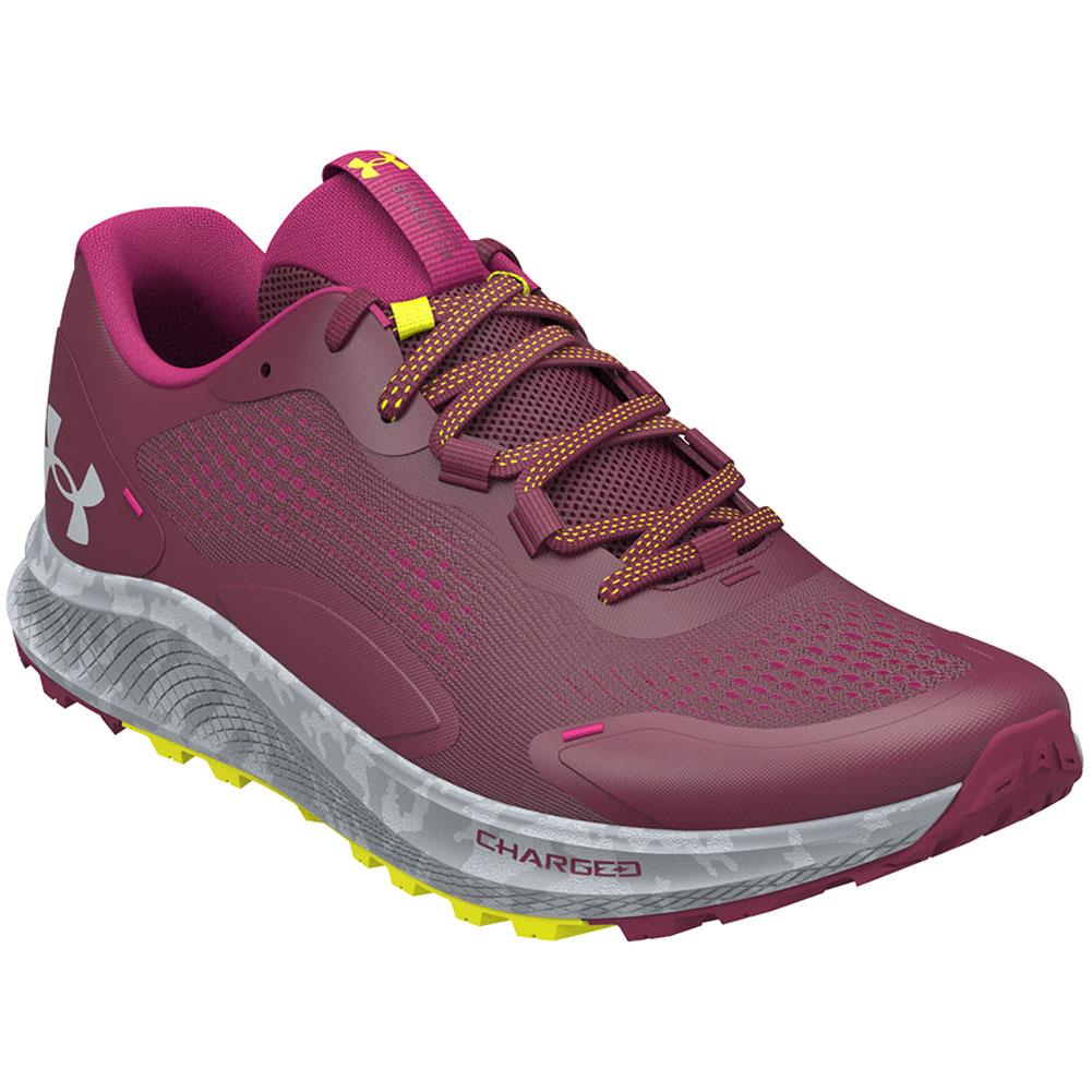 Women's Charged Bandit Trail Grey/Pink Running Shoes by Under Armour at  Fleet Farm