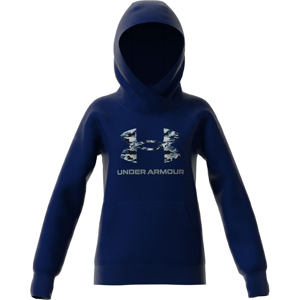 Sweatshirt com capuz Under Armour UA Rival Fleece Hoodie-BLU
