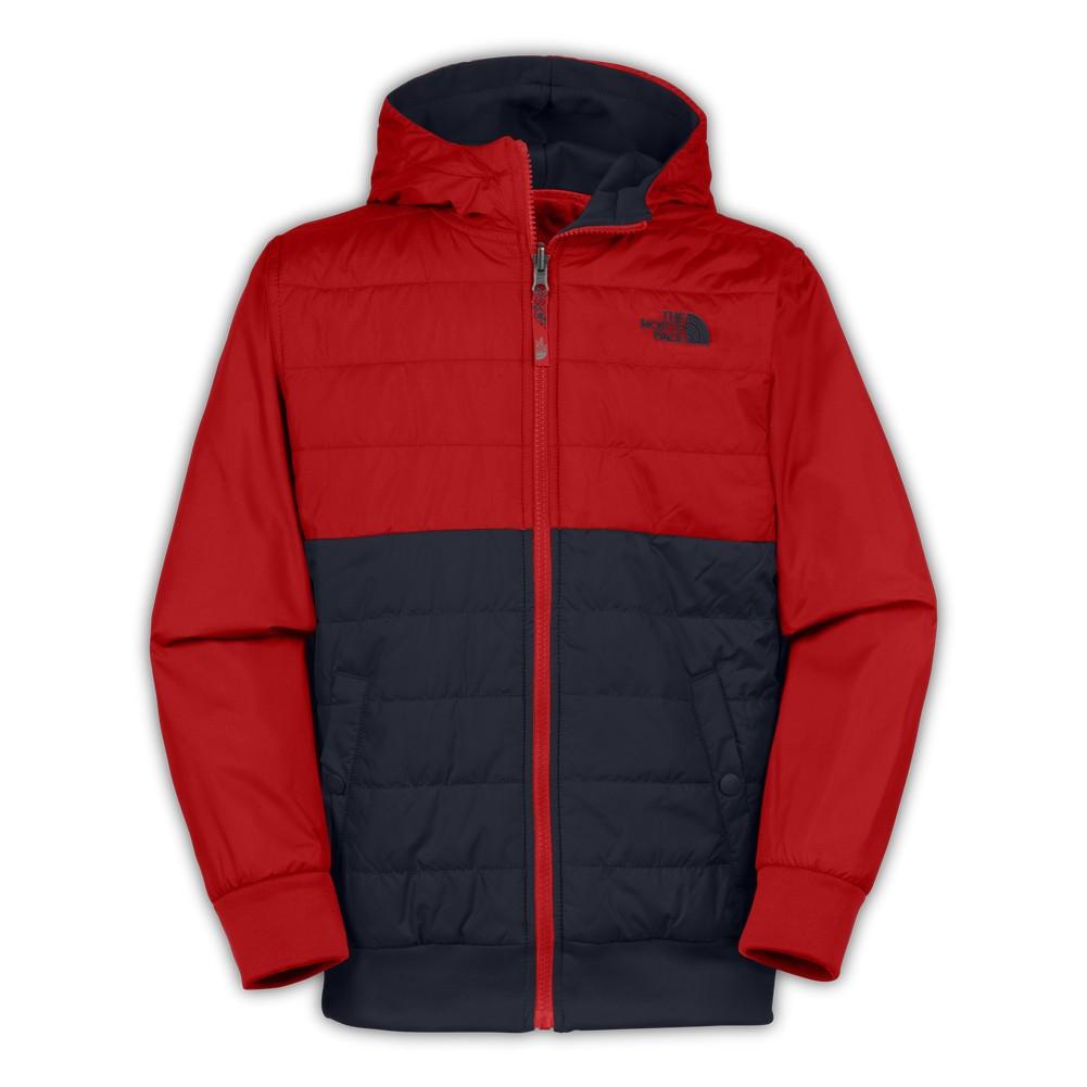 north face quilted hoodie