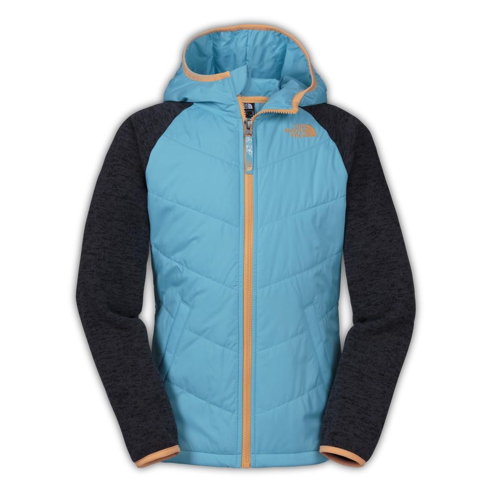 north face quilted fleece jacket