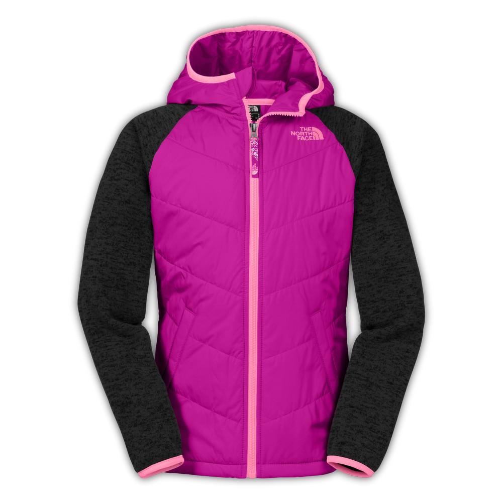The North Face Quilted Sweater Fleece Hoodie Girls'