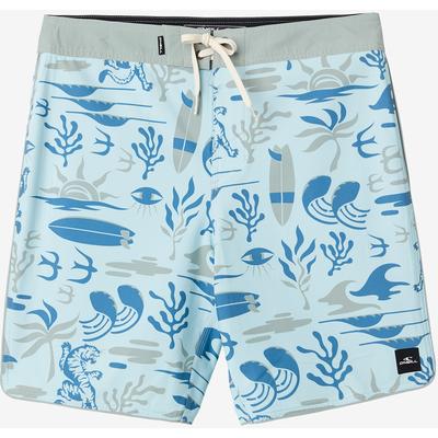 Oneill Hyperfreak Mysto Scallop 19-Inch Boardshorts Men's