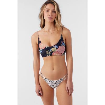 Oneill Kali Floral Middles Swim Top Women's