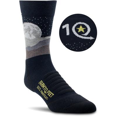 Farm To Feet Apollo Trail Lightweight Targeted Cushion 3/4 Crew Socks