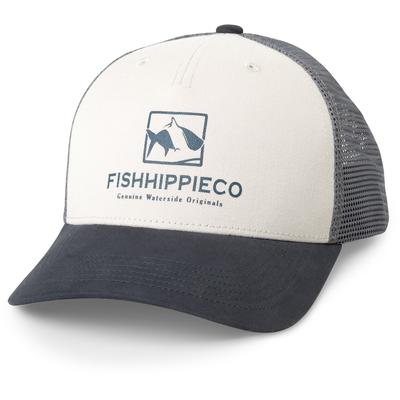 Fish Hippie King Seeker Trucker Hat Men's