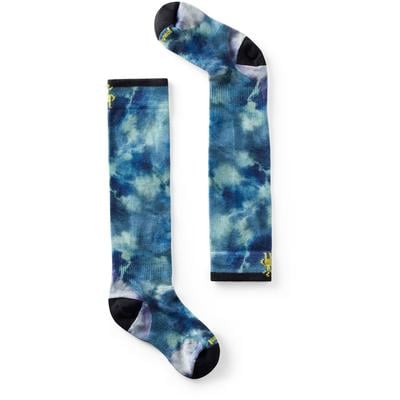 Smartwool Junior Ski Zero Cushion Tie Dye Print OTC Socks Kids'