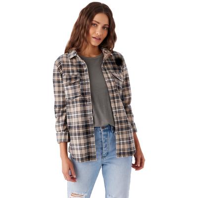 O'Neill Zuma Long Sleeve Superfleece Flannel Shirt Women's