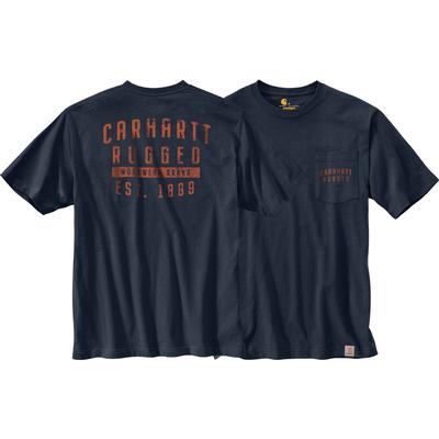 Carhartt Relaxed Fit Heavyweight Short-Sleeve Rugged Graphic Pocket T-Shirt Men's