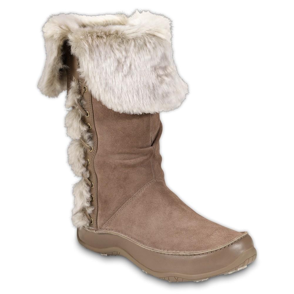 north face fur boots