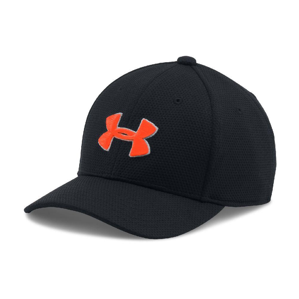 black and orange under armour hat