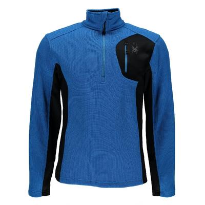 spyder men's bandit half zip stryke jacket