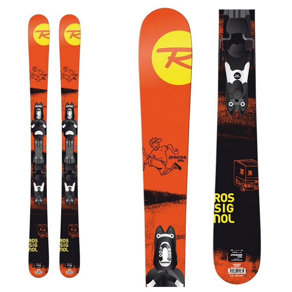 Rossignol Sprayer Pro Skis With Xelium Jr Bindings