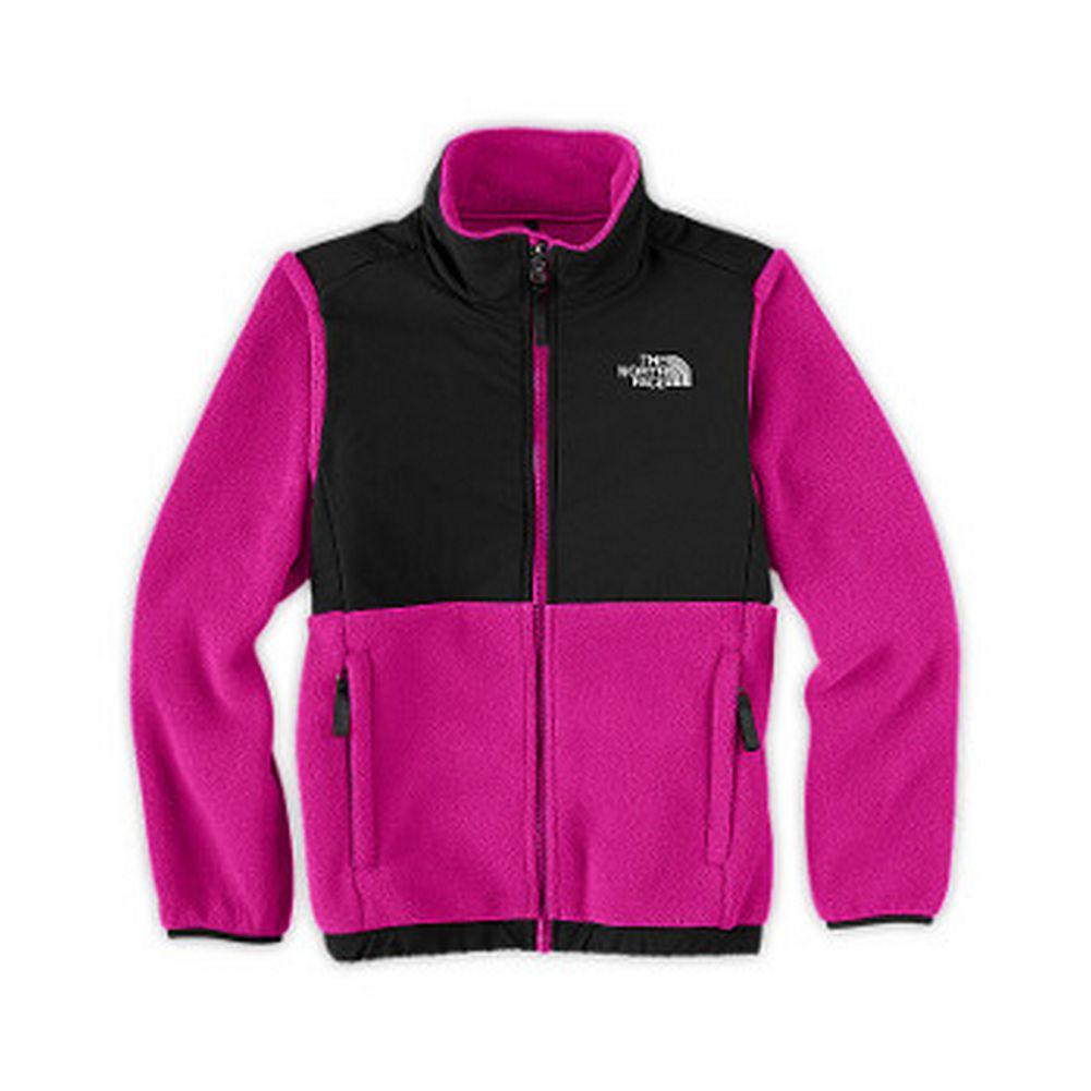 north face pink and black