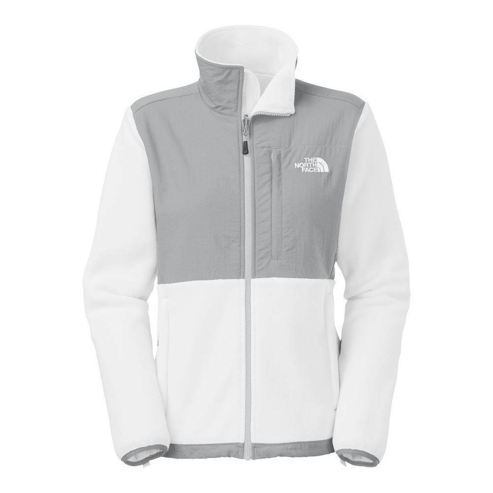 The North Face Denali fleece jacket in white