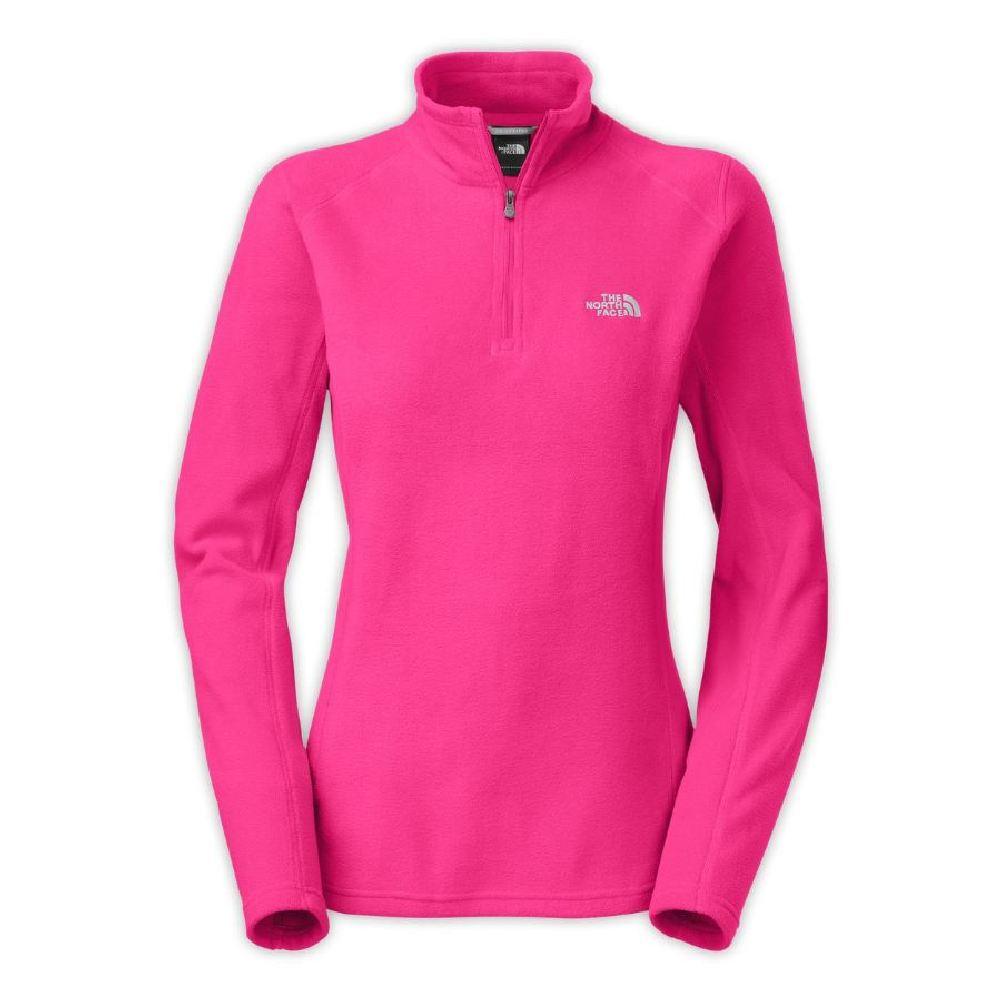 North Face Hot Pink Fleece Jacket Small Zip Up - weeklybangalee.com