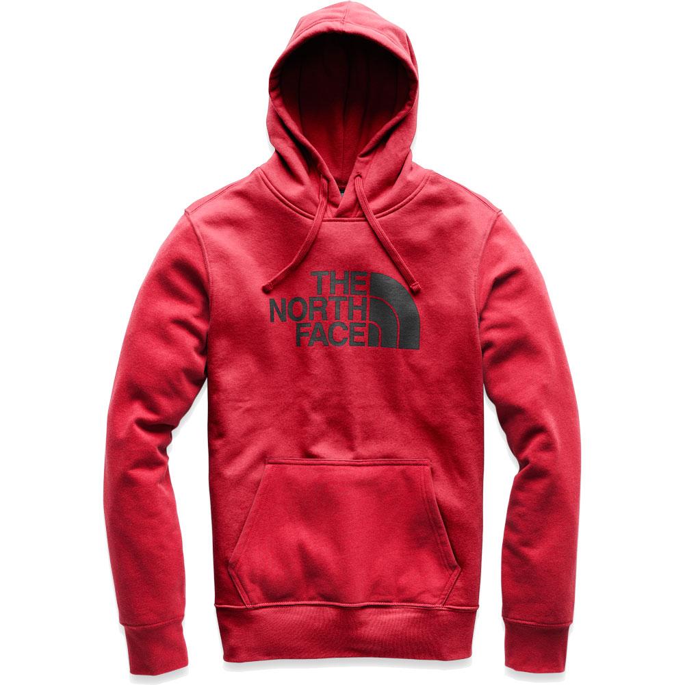 north face red hoodie