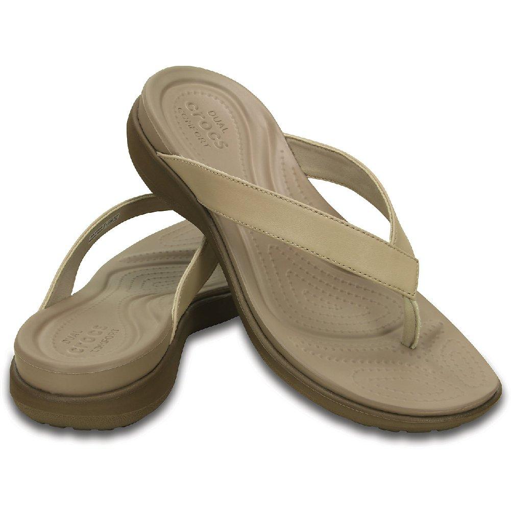 crocs capri sandals women's