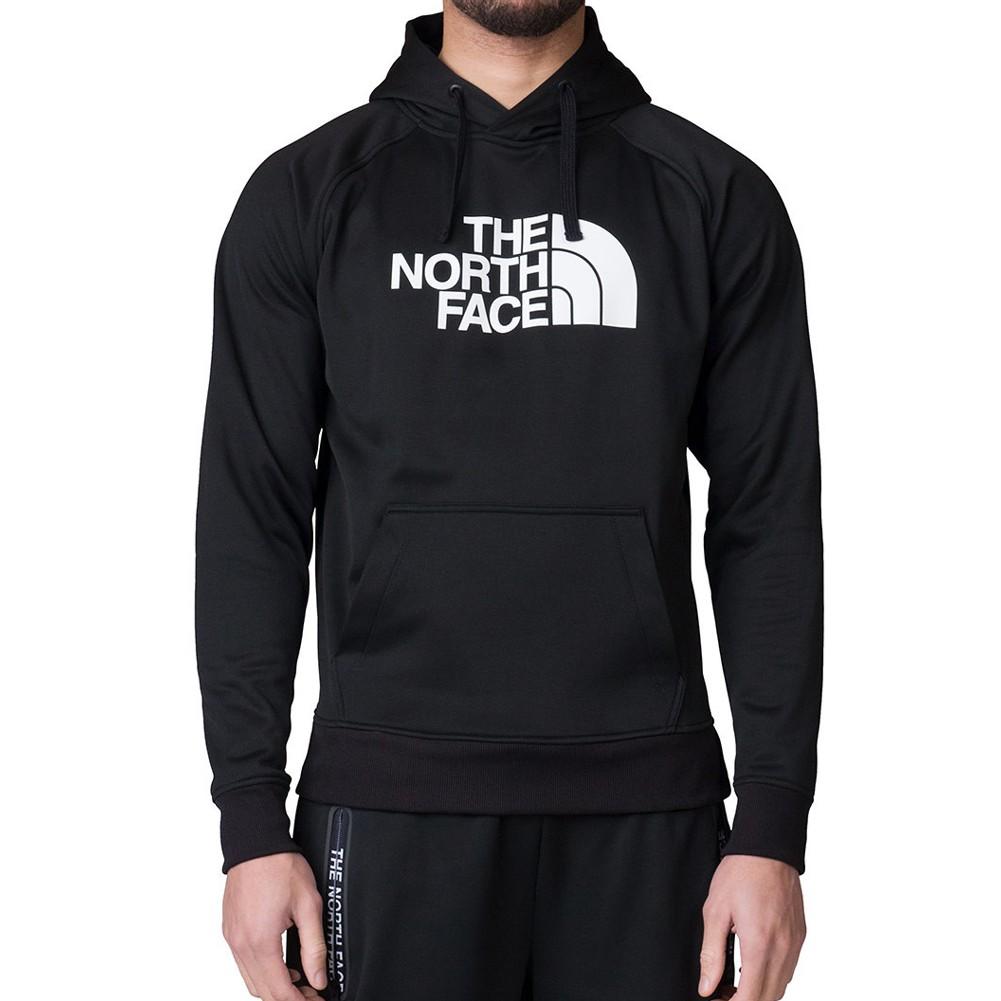 north face sweater black