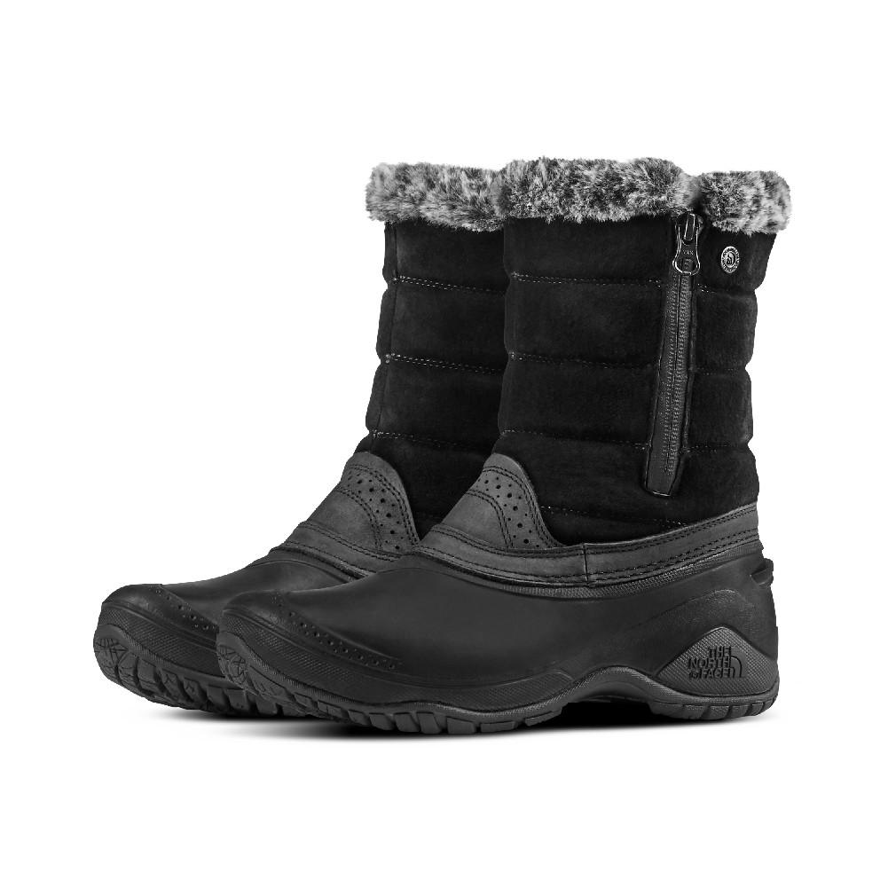 north face black boots womens