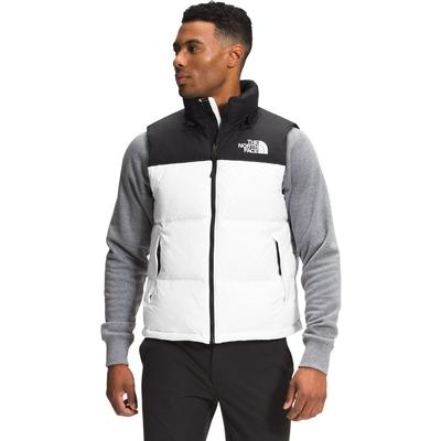 north face vest mens nuptse