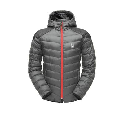 spyder men's geared synthetic down jacket