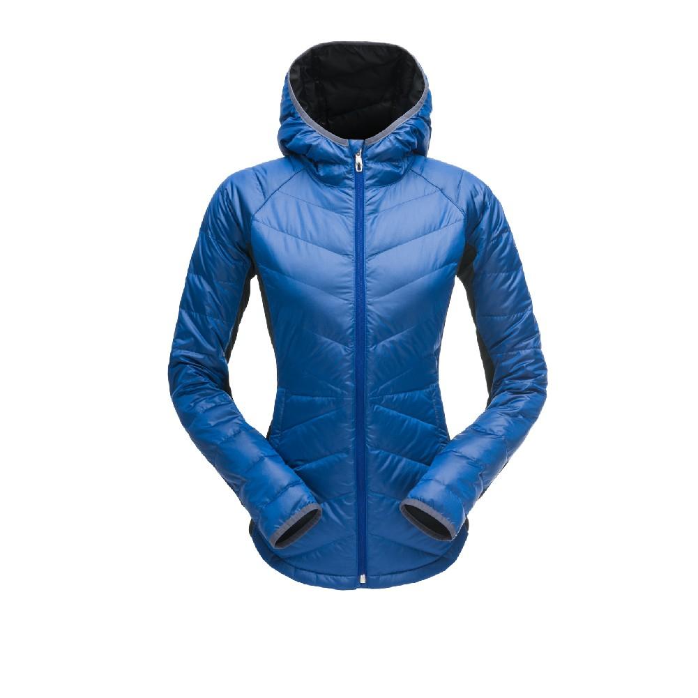 spyder women's solitude hooded down jacket