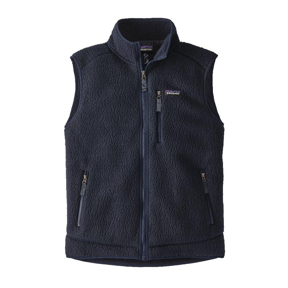 men's retro pile fleece vest