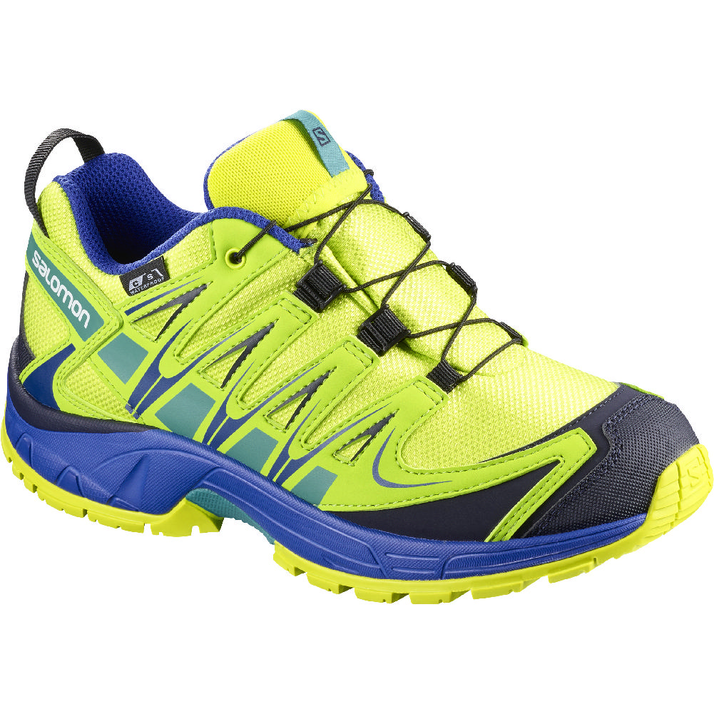 voordeel Of later klem Salomon XA Pro 3D CS Waterproof Trail Running Shoes Kid's