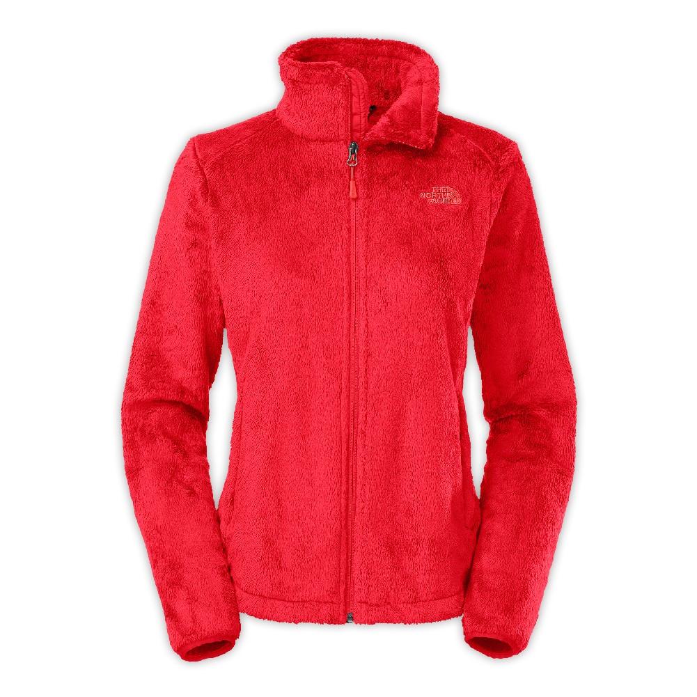 red north face jacket womens