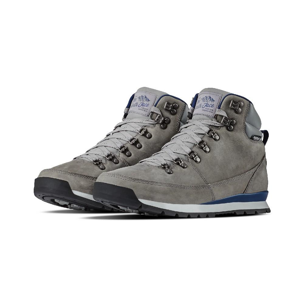 north face boots grey