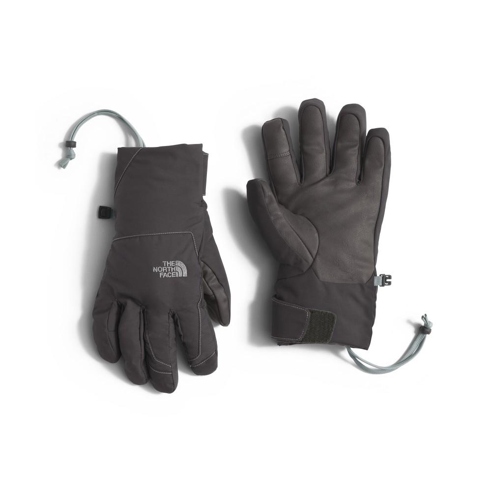 grey north face gloves