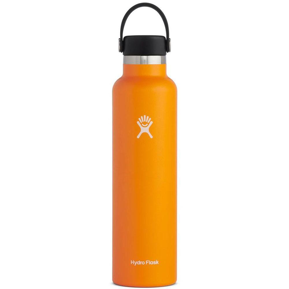 Hydro Flask Stainless Steel Standard Mouth Water Bottle with Flex Cap and  Double-Wall Vacuum Insulation