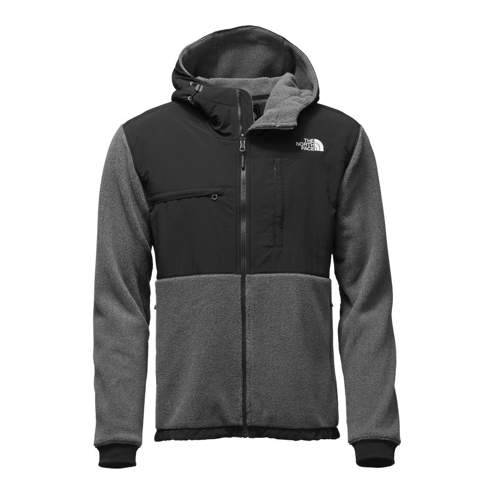 men's north face denali hoodie fleece jacket