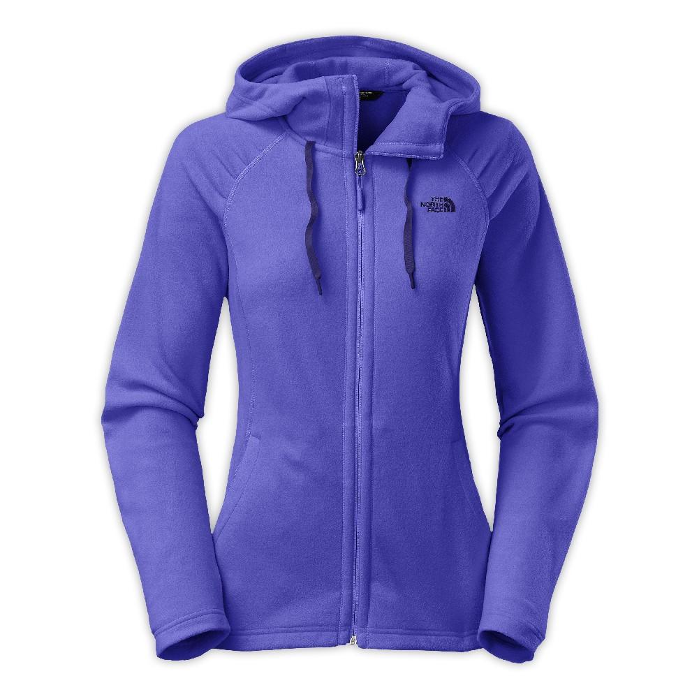 purple north face hoodie