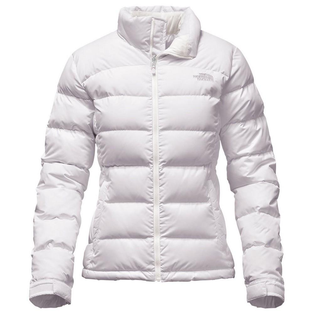 womens white north face coat