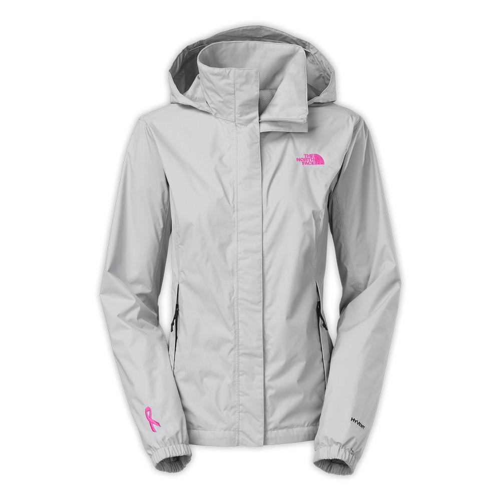 north face pink and grey jacket