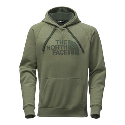 green north face jumper