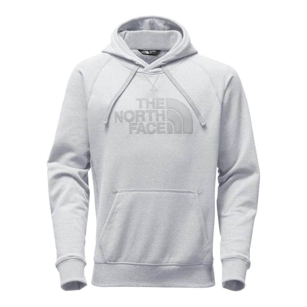 north face hoodie grey mens