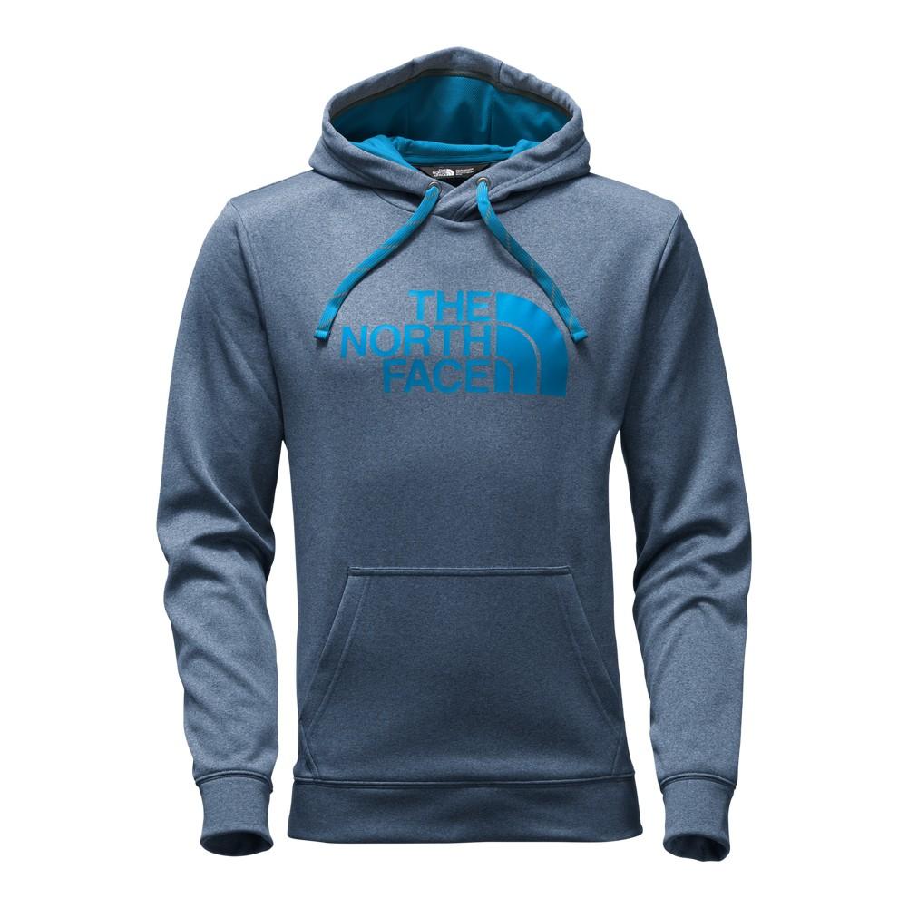 baby blue north face hoodie