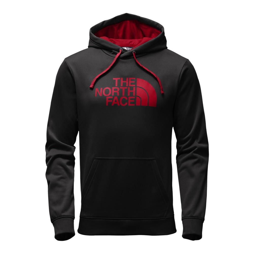 the north face cover logo hoodie