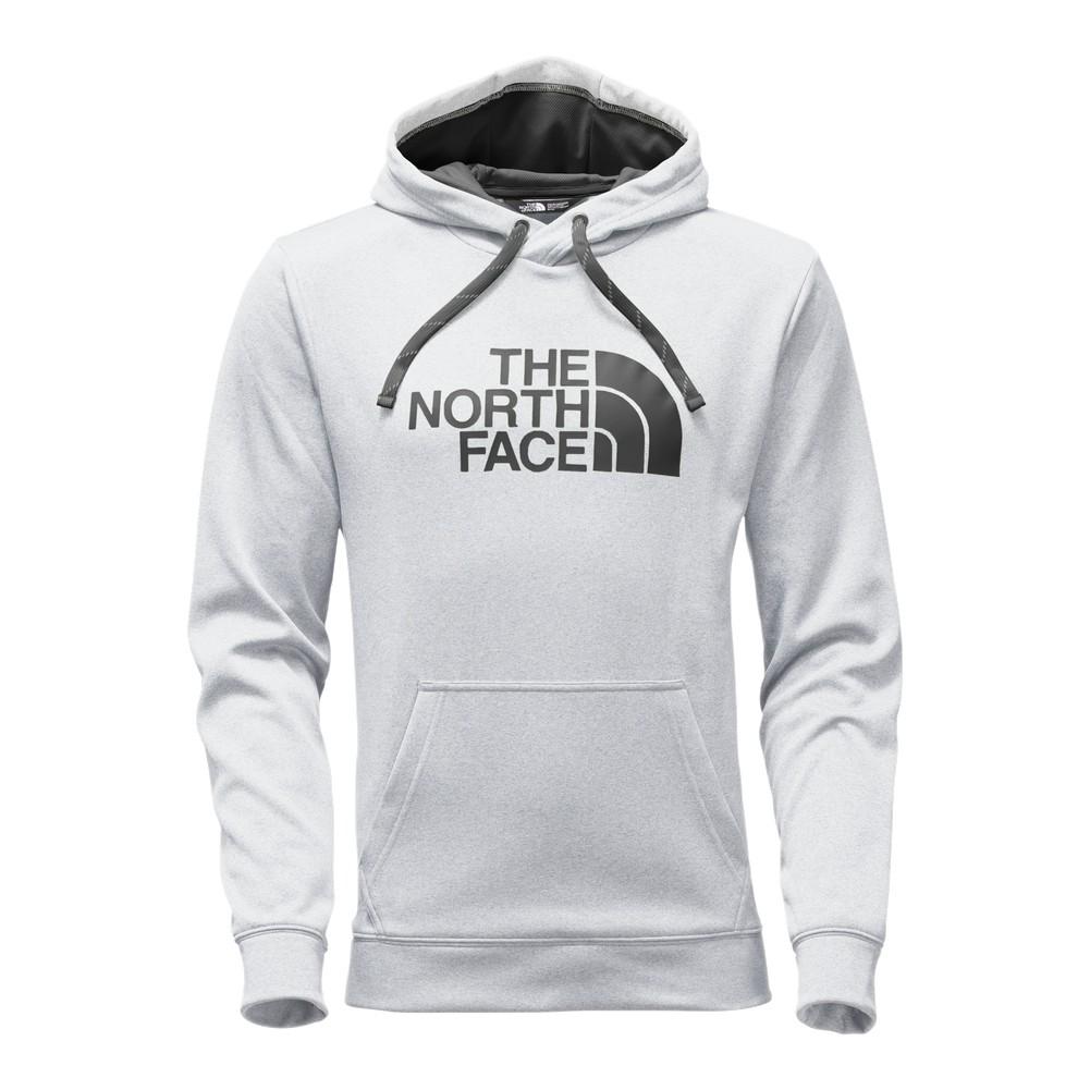 north face hoodie gray