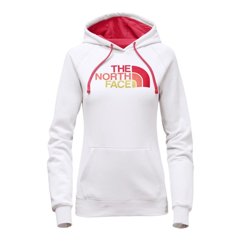 womens white north face hoodie