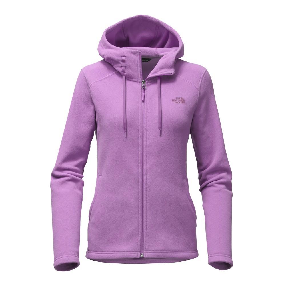 womens purple north face hoodie