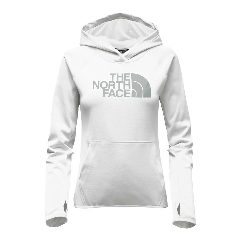 north face white hoodie women's