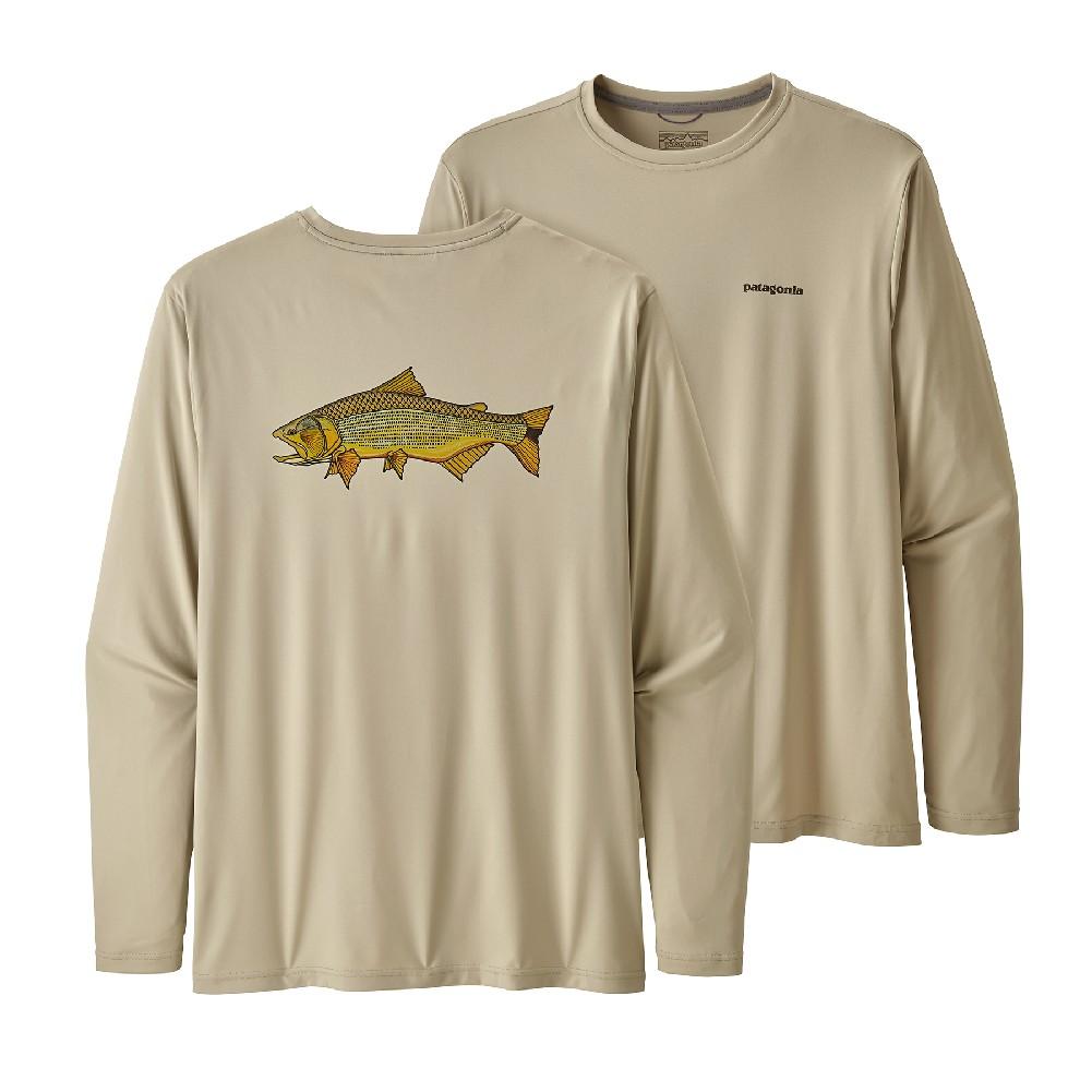 Patagonia Long-Sleeve Capilene Cool Daily Fish Graphic Shirt Men's